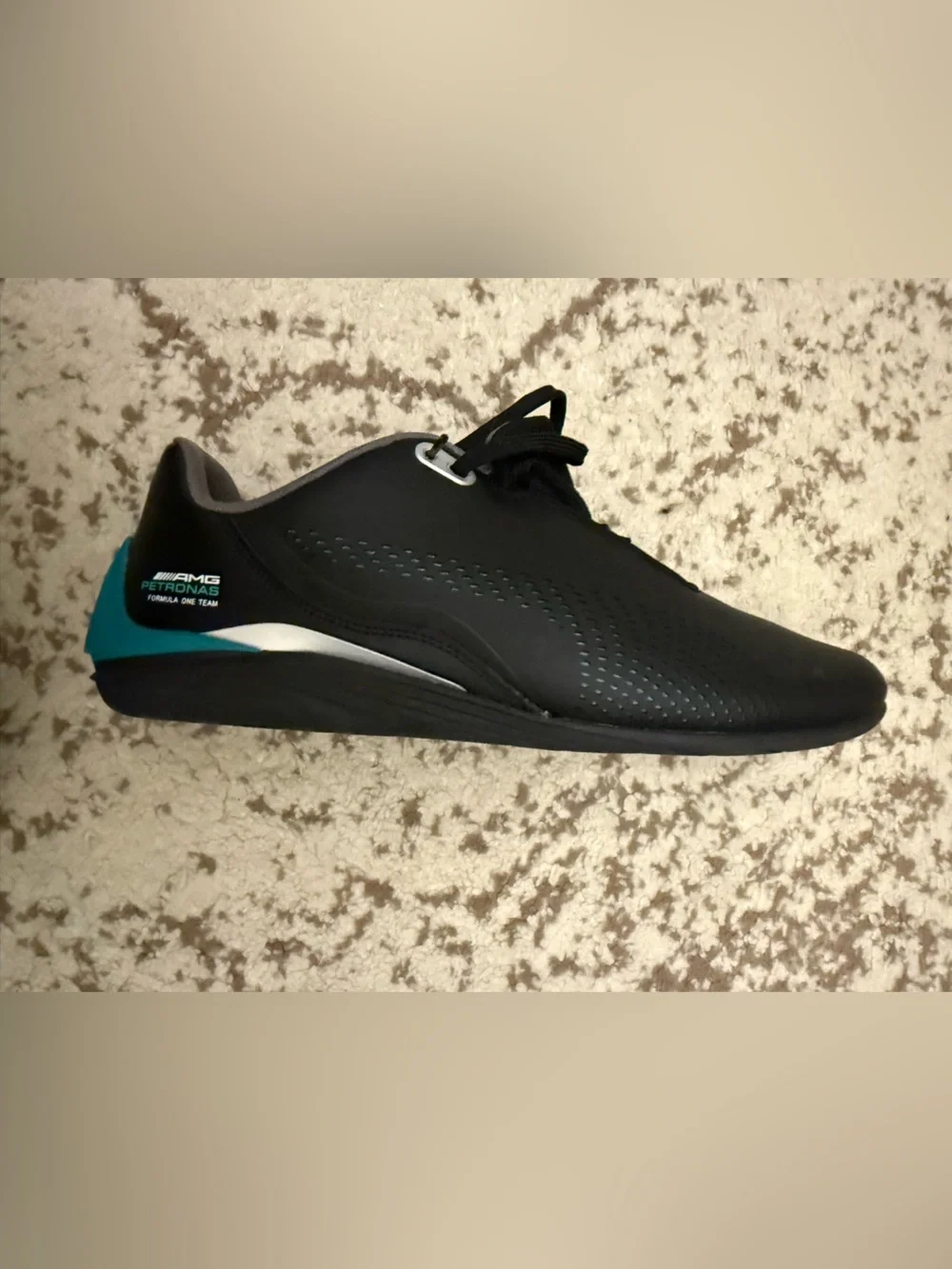 PUMA Mercedes AMG Petronas Motorsport Shoes Black Teal Men’s 12